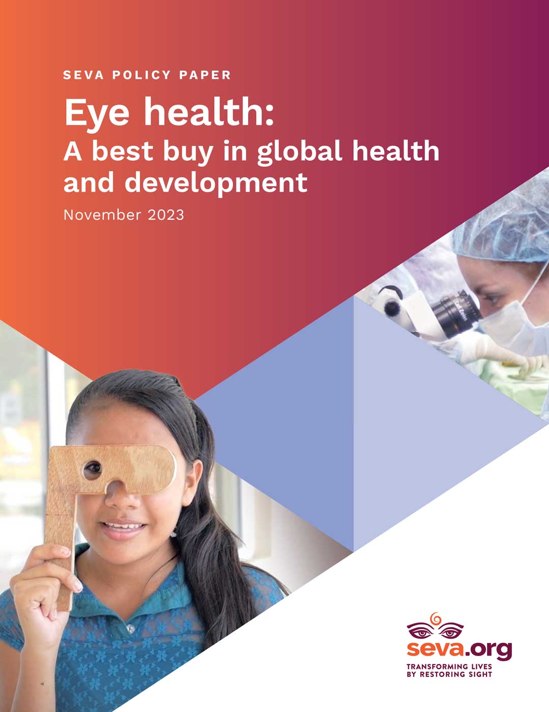Eye Health Policy Brief Cover
